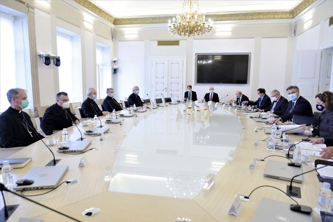 Priopćenje s polugodišnjeg sastanka Vlade Republike Hrvatske i Hrvatske biskupske konferencije